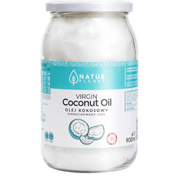 NaturPlanet Olej Kokosowy Nierafinowany, 900ml