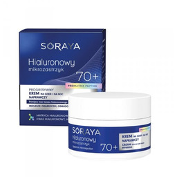 SORAYA Hialuronowy mikrozastrzyk Progresywny krem naprawczy 70+