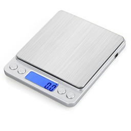 Waga elektroniczna kieszonkowa 500g/0,01g srebrna