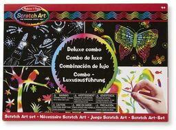 Scratch Art zeszyt do wydrapywania Deluxe Combo Melissa