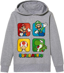 Nintendo Bluza chłopięca z kapturem, z kolekcji Supermario