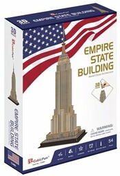 CUBIC FUN Puzzle 3D Budowle Świata Empire State