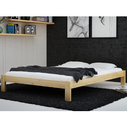 Outlet - Łóżko sosnowe Liliana 150x200 kolor sosna