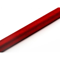 Organza gładka czerwona - 36 cm x 9