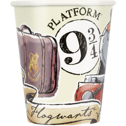 Kubeczki papierowe Harry Potter - 266 ml -