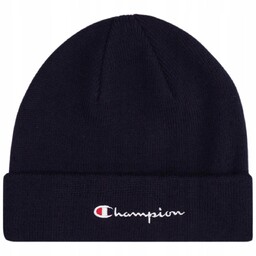 Czapka Zimowa Unisex Champion Granatowa 806064-Bs501 Na Zimę