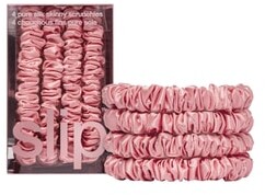 Slip Pure Silk Skinny Scrunchies - Rose Gumka
