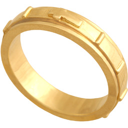 Złoty różaniec 585 prezent grawer pudełko