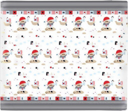 Narzuta 160 x 220 Pikowana Dziecięca Piraci