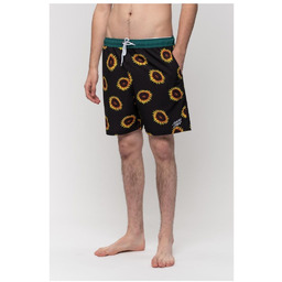 szorty SANTA CRUZ - Sunflowers Swimshort Black (BLACK)