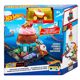 Hot Wheels City Rajdowa lodziarnia HTN77