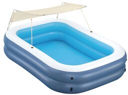 Basen dmuchany z daszkiem, Bestway, 254x174x140 cm, niebieski