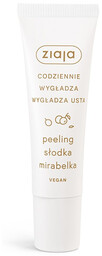 Ziaja - Wygładzający peeling do ust - Słodka