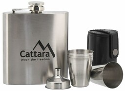 Cattara piersiówka podarunkowa z akcesoriami