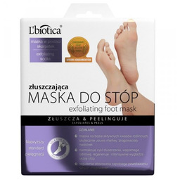 L BIOTICA Maska złuszczająca do stóp w postaci