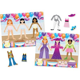 MELISSA&DOUG Zestaw kreatywny Sticker Pad Ubieranka Zestaw plansz