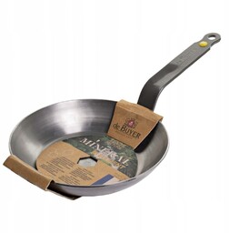 de Buyer Patelnia Wysokowęglowa Mineral Carbone 28cm Oryginał