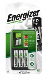 Ładowarka Ni-MH Energizer Maxi 4 x R6/AA 2000