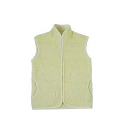 Kampol Kamizelka wełniana merynos Verona naturalna M wyroby