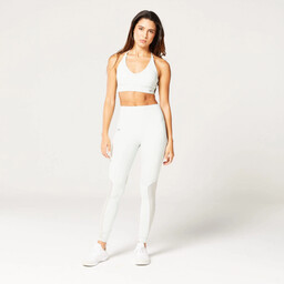 SQUATWOLF Damskie legginsy Mesh Insert Grey