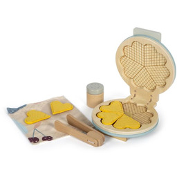 Small foot gofrownica z akcesoriami drewniana