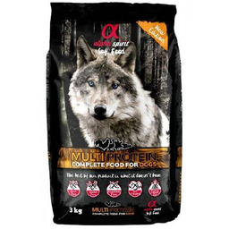 ALPHA SPIRIT Pełnowartościowa karma sucha-miękka dla psów Multiproteina