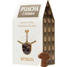 Psiacha z dzikiem 100g naturalne przysmaki dla psa