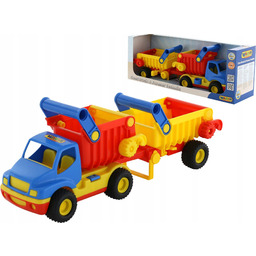 Wader 37718 ConsTruck Wywrotka z naczepa