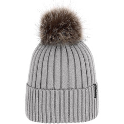 Czapka zimowa Viking Hana Pompon 0200 szary
