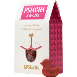 Psiacha z kaczką 100g naturalne przysmaki dla psa