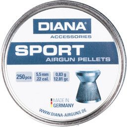 Śrut 5,5 mm Diabolo Diana Sport 250 szt.