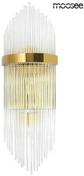 MOOSEE lampa ścienna FLORENS L złota