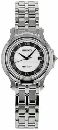 Zegarek SEIKO SXDE41P1. Kwarcowy, Kolor biały. Kobieta.