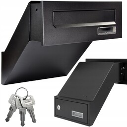 Skrzynka Na Listy Do Muru Wmurowania Przelotowa Dwustronna