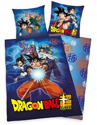 Dragonball Pościel 140x200 Bawełniana Dragon Ball Manga Son