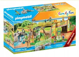 Playmobil Family Fun 71190 Przygoda w zoo zwierzęta