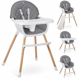 Krzesełko Do Karmienia Dla Dzieci Regulowane Fotelik 3w1