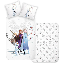 Disney Home Frozen dziecięca pościel dwustronna, zestaw 135