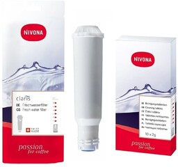 Zestaw Nivona do ekspresu, filtr NIRF700, tabletki czyszczące
