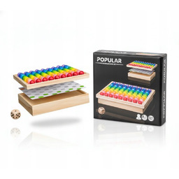 DREWNIANY ZESTAW GIER W KULKI 7W1 CHIŃCZYK WARCBY