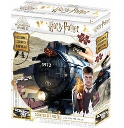 HarryPotter:Magiczne puzzle zdrapka HogwartExpress