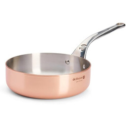 de Buyer - Prosta Sauteuse z miedzi PRIMA