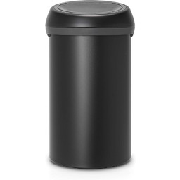 Brabantia Duży pojemnik dotykowy, stal, mineralny księżyc czarny,