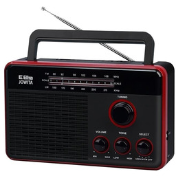 Radio sieciowo-bateryjne Eltra Jowita 820U Fm, Lw czarne