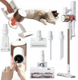 ODKURZACZ XIAOMI BEZPRZEWODOWY PIONOWY FUNKCJA MYCIA VACUUM G10