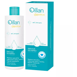 Oillan Derm+ Emulsja do kąpieli, 400 ml