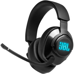 JBL QUANTUM400 Over-Ear Gaming Headset, słuchawki wokółuszne RGB,