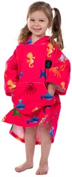 Towee Dziecięce surf ponczo Fishee pink, 50 x