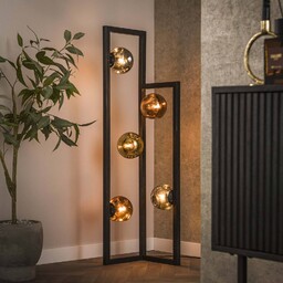 Zijlstra Lampa stojąca Stellar Stelaż, metal, szkło, wielokolorowy