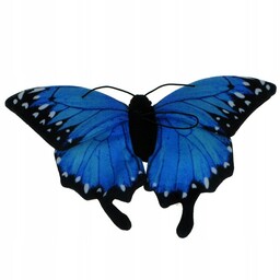 Barwne Zoo: Maskotka Motyl niebieski (Morpho Peleides) 25cm